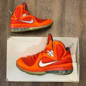 Nike LeBron 9 IX All Star Big Bang OG 2012 Orange ASG